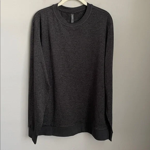 Vuori Ponto Performamce Charcoal Gray Drawstring Pants & Long Sleeve Crew XL - Picture 4 of 16